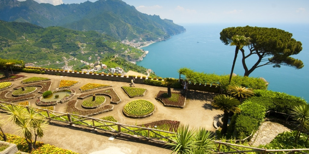 Ravello - Villa rufolo e la sua incredibile vista